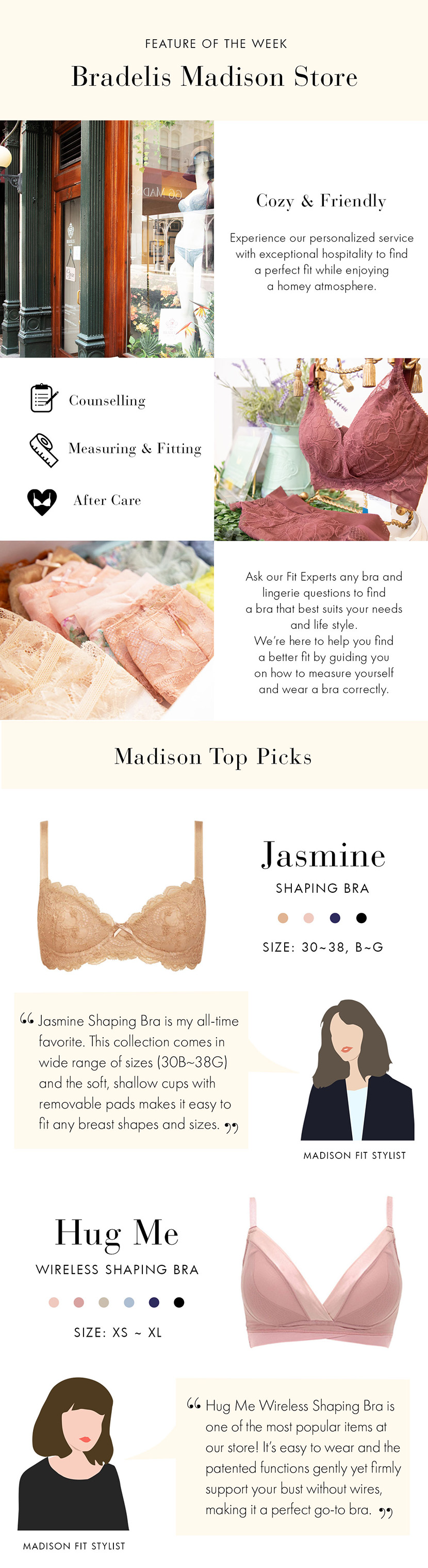 Madison Fit Stylist Top Picks NEWS Bradelis New York l For A Better Fit